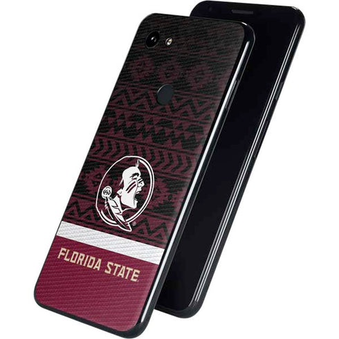 Florida State University Pattern Jersey Google Pixel 3a XL Skin